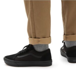 Vans Men’s Black Old Skool Cumfycush Canvas Shoe Size 10.5